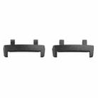 For Amazfit T-Rex 3 1 Pair Metal Head Adapter Watch Band Connector With Removal Tool(Black) - 1