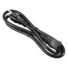 US Plug Computer PC Power Cord 3 Pin Cable, Length:3m(Black) - 2