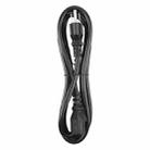 US Plug Computer PC Power Cord 3 Pin Cable, Length:3m(Black) - 3