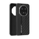 For Huawei Mate 70 RS Ultimate ABEEL 6D Micro Relief Phone Case(Black) - 1