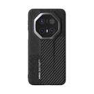 For Huawei Mate 70 RS Ultimate ABEEL 6D Micro Relief Phone Case(Carbon Fiber Black) - 2