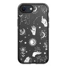 For iPhone 7 / 8 / SE 2020 2022 Simple Illustration Pattern Full Coverage Phone Case(Cosmic Eye B) - 1
