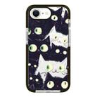 For iPhone 7 / 8 / SE 2020 2022 Simple Illustration Pattern Full Coverage Phone Case(Cat) - 1