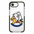 For iPhone 7 / 8 / SE 2020 2022 Simple Illustration Pattern Full Coverage Phone Case(Puppy C) - 1