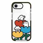 For iPhone 7 / 8 / SE 2020 2022 Simple Illustration Pattern Full Coverage Phone Case(Puppy D) - 1