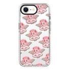 For iPhone 7 / 8 / SE 2020 2022 Simple Illustration Pattern Full Coverage Phone Case(Pink Angel) - 1