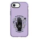 For iPhone 7 / 8 / SE 2020 2022 Simple Illustration Pattern Full Coverage Phone Case(Cosmic Eye A) - 1