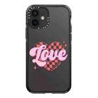 For iPhone 11 Simple Illustration Pattern Full Coverage Phone Case(Love Words B) - 1