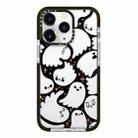 For iPhone 11 Pro Simple Illustration Pattern Full Coverage Phone Case(Ghost B) - 1