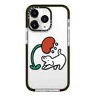 For iPhone 11 Pro Max Simple Illustration Pattern Full Coverage Phone Case(Puppy A) - 1