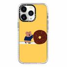 For iPhone 11 Pro Max Simple Illustration Pattern Full Coverage Phone Case(Marshmallow Bear B) - 1