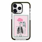 For iPhone 11 Pro Max Simple Illustration Pattern Full Coverage Phone Case(Skull B) - 1