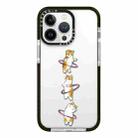 For iPhone 12 Pro Max Simple Illustration Pattern Full Coverage Phone Case(Weight Loss Cat A) - 1