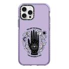 For iPhone 12 Pro Max Simple Illustration Pattern Full Coverage Phone Case(Cosmic Eye A) - 1