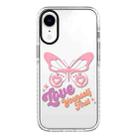 For iPhone XR Simple Illustration Pattern Full Coverage Phone Case(Love Words A) - 1