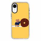 For iPhone XR Simple Illustration Pattern Full Coverage Phone Case(Marshmallow Bear B) - 1