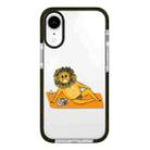 For iPhone XR Simple Illustration Pattern Full Coverage Phone Case(Summer Lion) - 1