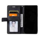 For Samsung Galaxy A06 4G Skin Feel Splicing Leather Phone Case(Black) - 3