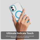 For iPhone 16 Plus Color Blocking Series MagSafe Magnetic PC Hybrid TPU Phone Case(Blue) - 3