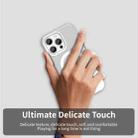 For iPhone 15 Pro Max Color Blocking Series MagSafe Magnetic PC Hybrid TPU Phone Case(White) - 3