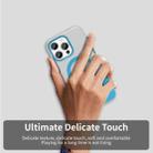 For iPhone 15 Pro Max Color Blocking Series MagSafe Magnetic PC Hybrid TPU Phone Case(Blue) - 3