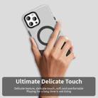For iPhone 13 Pro Max Color Blocking Series MagSafe Magnetic PC Hybrid TPU Phone Case(Black) - 3