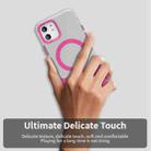 For iPhone 12 Color Blocking Series MagSafe Magnetic PC Hybrid TPU Phone Case(Red) - 3