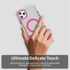 For iPhone 11 Pro Max Color Blocking Series MagSafe Magnetic PC Hybrid TPU Phone Case(Red) - 3