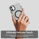 For iPhone 11 Color Blocking Series MagSafe Magnetic PC Hybrid TPU Phone Case(Black) - 3