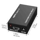 60m HDTV RJ45 Network Cable Extender, Plug:UK Plug - 2