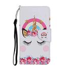 For Samsung Galaxy S25 5G Colored Drawing Pattern Leather Phone Case(Crown) - 2