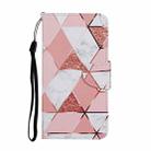 For Samsung Galaxy S25+ 5G Colored Drawing Pattern Leather Phone Case(Marble) - 2