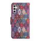For Samsung Galaxy S25+ 5G Colored Drawing Pattern Leather Phone Case(Diamond Kaleidoscope) - 3