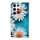 For Samsung Galaxy S25 Ultra 5G Colored Drawing Pattern Leather Phone Case(Daisy) - 3