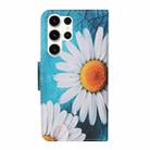 For Samsung Galaxy S25 Ultra 5G Colored Drawing Pattern Leather Phone Case(Chrysanthemum) - 3