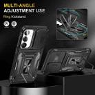 For Samsung Galaxy S24 FE 5G Armor PC Hybrid TPU Camera Shield Phone Case(Black) - 3