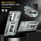For Samsung Galaxy S24 FE 5G Armor PC Hybrid TPU Camera Shield Phone Case(Grey) - 3