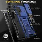 For Samsung Galaxy S25 Ultra 5G Armor PC Hybrid TPU Camera Shield Phone Case(Navy Blue) - 2