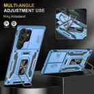 For Samsung Galaxy S25 Ultra 5G Armor PC Hybrid TPU Camera Shield Phone Case(Light Blue) - 3