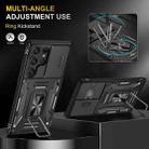 For Samsung Galaxy S25 Ultra 5G Armor PC Hybrid TPU Camera Shield Phone Case(Black) - 3