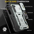 For Samsung Galaxy S25+ 5G Armor PC Hybrid TPU Camera Shield Phone Case(Grey) - 2