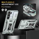 For Samsung Galaxy S25+ 5G Armor PC Hybrid TPU Camera Shield Phone Case(Grey) - 3