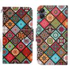 For Samsung Galaxy A06 4G Colored Drawing Pattern Leather Phone Case(Ethnic Style) - 1