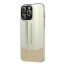 For iPhone 11 Pro Max Vegetarian Leather Series Skin Feel Full Coverage Phone Case(Gold) - 1