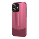 For iPhone 16 Vegetarian Leather Series Skin Feel Full Coverage Phone Case(Red) - 1