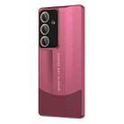 For Samsung Galaxy S23+ 5G Vegetarian Leather Series Skin Feel Full Coverage Phone Case(Red) - 1