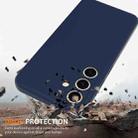 For Samsung Galaxy S24+ 5G Shockproof Silicone Magsafe Phone Case(Navy Blue) - 2