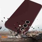 For Samsung Galaxy S24+ 5G Shockproof Silicone Magsafe Phone Case(Plum Color) - 2