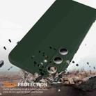 For Samsung Galaxy S25+ 5G Shockproof Silicone Magsafe Phone Case(Dark Green) - 2