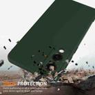 For Samsung Galaxy S25 Edge 5G Shockproof Silicone Magsafe Phone Case(Dark Green) - 2